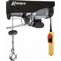 Ribimex PE495/990C paranco elettrico, 495/990 kg, 1600 w, fune 12 m