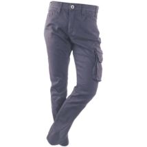 Rica Lewis Stretch-arbeitshose Jobc Mit Taschen Grau 56