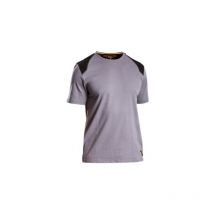 Verstärktes T-Shirt - Männer - Größe l - Bio-Baumwolle - Grau - workts - Rica Lewis