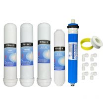 Ricambi osmosi inversa in linea e membrana 50 gpd compatibile