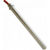 Ricambi Pellet Candeletta Resistenza Accensione per Stufa a Pellet con Flangia 350W Lunghezza totale 170mm, Lunghezza sottobattuta 160mm, Diametro