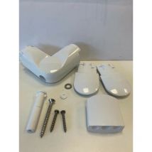 Novellini Box Doccia - Repuesto para fijación superior fija Novellini Jolly R07JOL | Blanco - Blanco