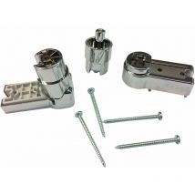 Ricambio kit cerniere superiori/inferiori porta Ibis per box doccia 2B KIT86C