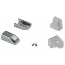 Ricambio kit gancio inferiore antina cromo box doccia 2B KIT42ATC