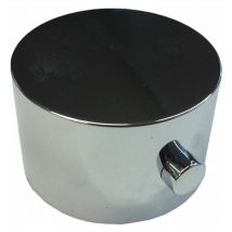 Teuco - Ricambio manopola colonna scarico comando delocalizzato cromata RI19651