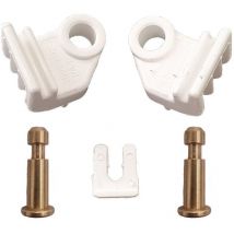Ricambio Novellini Pattini inferiori Bianco Star s