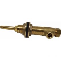 Ricambio parte grezza con vitone per rubinetteria Zazzeri 2900-B105-AD0-0000