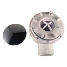 Ricambio piletta scarico 120mm cromo senza drenaggio Jacuzzi 226000463