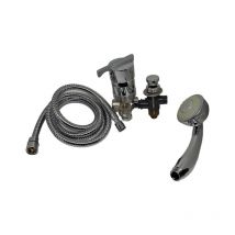 Kinedo - Ricambio rubinetteria bordo vasca con flessibile e doccetta cromo Grandform RUBVASC1