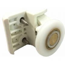 Ricambio ruota cuscinetto rotella bianco serie Hit curvo 2B MKS181