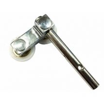 Ricambio ruota cuscinetto rotella con carrello zama nichelato box doccia 2B NA0580