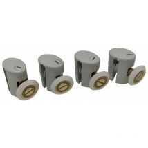 Ricambio set ganci superiori grigi per box doccia Provex 1109SA08F