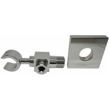 Ricambio Supporto Fisso A Muro Base C/p. Acqua Cromo Newform 4098.21.018