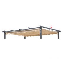 Ersatztuch top abdeckung für versenkbare pergola MT.3X4 jahr ab 2018