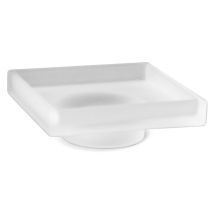Ricambio vetro sapone bagno quadrato - ricambi accessori bagno