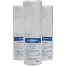 Desineo – Cartuccia filtrante anti-sedimento 9-3/4-10 pollici – Filtrazione fino a 10 micron – Polipropilene
