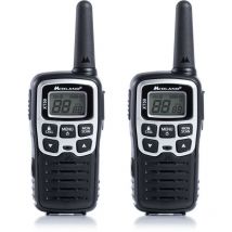 Walkies Pmr446 Xt50 Medio raggio Portata 8 km Coppia Midlan C1178