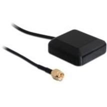 Ricevitore GPS Navilock NL-69AT SMA – Antenna a tenuta d'acqua – Colore Nero – Larghezza 38 mm – Profondità 3 mm – Altezza 40 mm