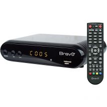 Bravo Décodeur Numérique Terrestre Full HD 1080p DVB-T2 Avec Port Eternet mod.92202464
