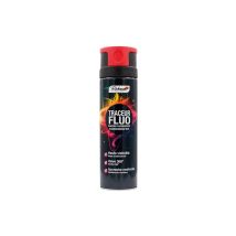 Richard Colorants - Aérosol 500ml Traceur Acrylique Fluo Rouge Multi Supports
