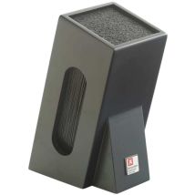 Richardson Sheffield - R164hsrc58846 Blocco Per Coltelli Con Inserto A Spazzola Non Attrezzato Nero, 15,5 X 11,5 X 26 Cm