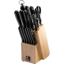 Bloc 15 pièces Cucina – Acier – Accessoire de rangement pour cuisine – Richardson Sheffield