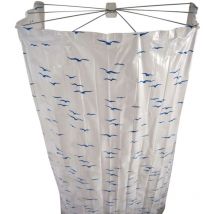 Cabina de ducha Ombrella 200 cm azul 58203 Ridder