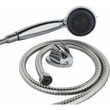 Jeu de pomme de douche avec 8 réglages St. Lucia chromé 91440 RIDDER