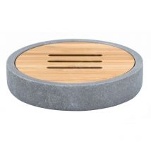 Porte-savon Gris ciment Ridder