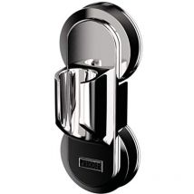 Ridder - Supporto per Soffione Doccia a Ventosa 5x6,5x14,5 cm Cromo
