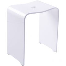 Taburete de baño Trendy blanco Ridder