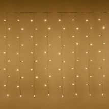 Rideau 320xH100cm lp-h 200 led blanc chaud