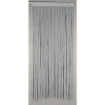 Rideau portière String gris 90 x200 cm gris