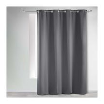 Rideau occultant 135 x 280 cm uni occult Ardoise