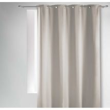 Rideau occultant 135 x 280 cm uni occult Ivoire