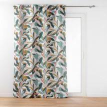 Rideau grande hauteur a oeillets 140 x 280 cm polyester imprime lavinia Sans