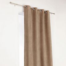 Homemaison - Rideau Alaska isolant et 100 % occultant Beige 140x350 cm
