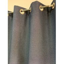 Rideau d'Ameublement en Jean - 135x240cm - Bleu jean