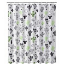 Rideau de douche Cactus