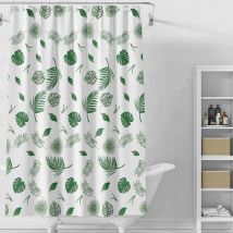 Rideau de douche, Ecran de douche, Rideau de douche, Parois de douche, Anti-bactérien lavable, 180CM