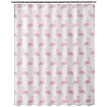 Rideau de douche Flamingo