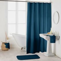 Rideau de douche Essencias Bleu Nuit