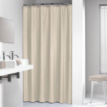 Rideau de douche Granada 180 cm Beige