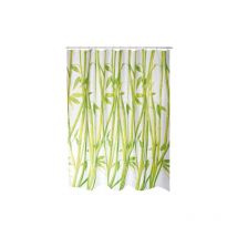 Rideau de douche polyester 180x200cm bambou - MSV