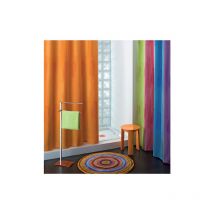 Rideau de douche orange Gedy 114 en polyester rideaux de salle de bain 240x200 cm