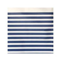 Rideau de douche Peva 240X200 rayures bleues Aglaia 09241