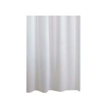 Rideau de douche pvc 240X200 Blanc Aglaia 05812