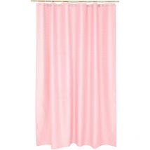 Rideau de douche avec crochets Quartz Rose