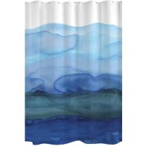 Rideau de douche washed tissu 180x200 multi