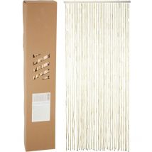 Rideau de porte 90x200 cm sorgho naturel - H&s Collection